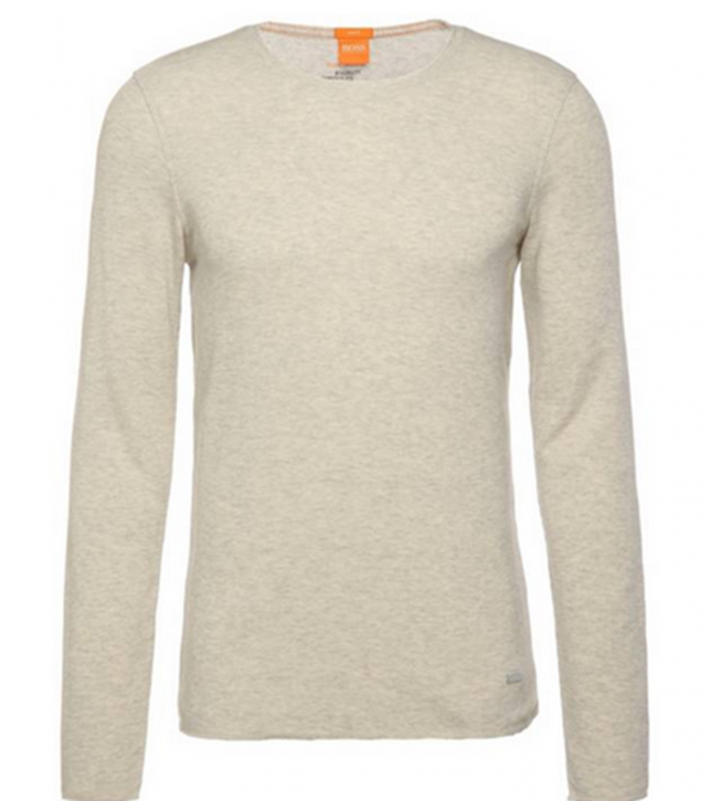 BOSS ORANGE SWEAT TERRIS 1 Farbe  Open white 110
