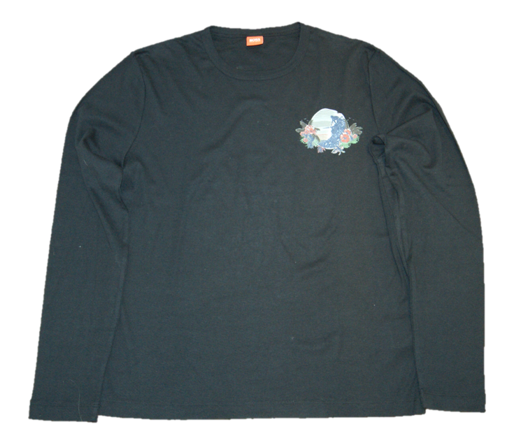 BOSS ORANGE TIRUS1 PULLOVER FARBE SCHWARZ 001