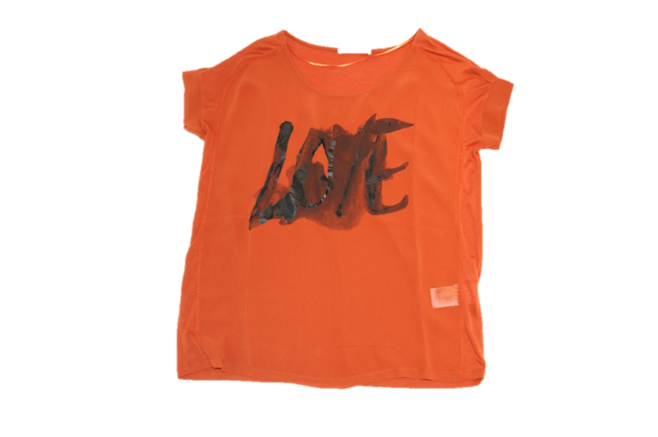 BOSS ORANGE T-SHIRT TOJE FARBE ROT 810