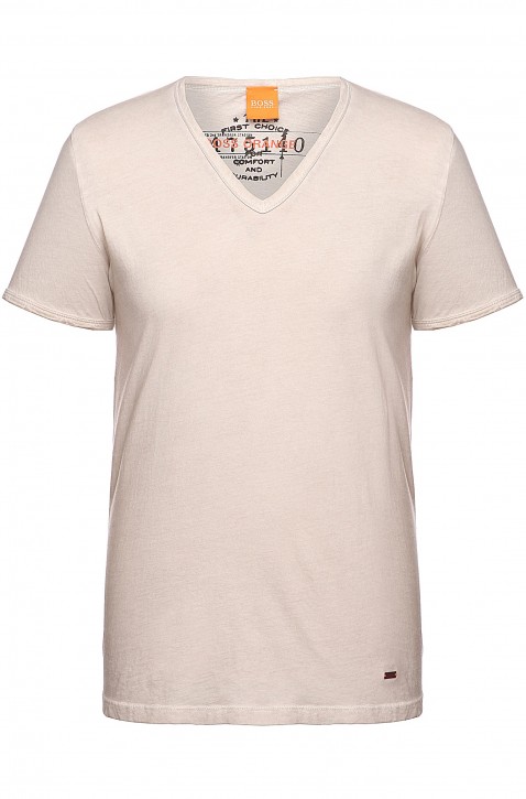 BOSS ORANGE T-SHIRT TOULOUSE FARBE HELLGRAU 065