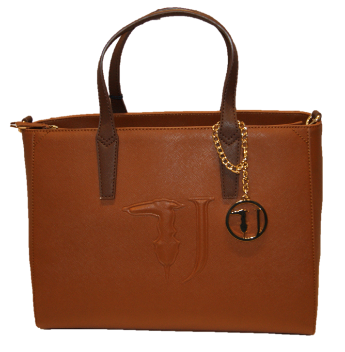 TRUSSARDI JEANS TASCHE ISCHIA TOTE FARBE BRAUN 66