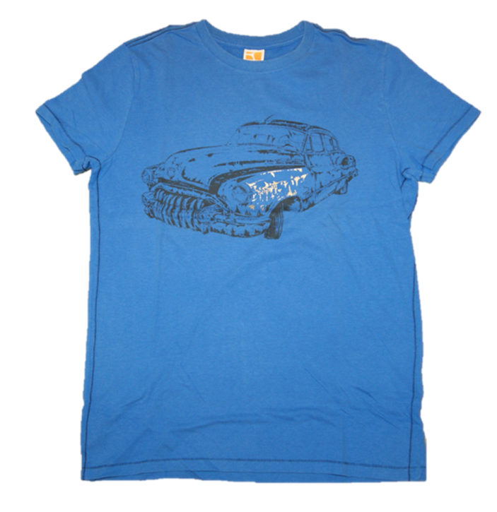 BOSS ORANGE TEE SHIRT TUAN FARBE BLAU 422 S