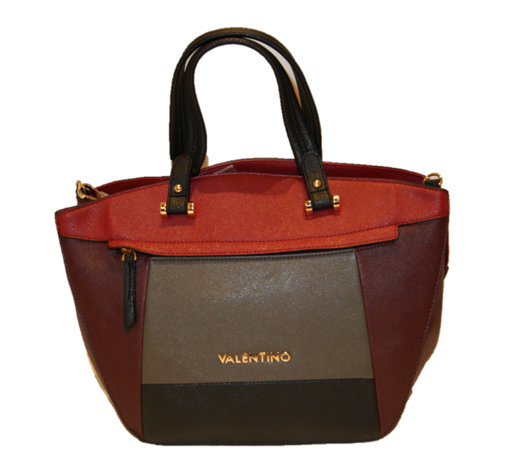 VALENTINO HANDBAGS BY MARIO VALENTINO MAGA VINO MULTI 030