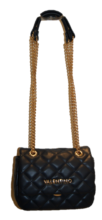 Mario Valentino Damen Ocarina Umhängetasche,blue 8x13.5x18.5 cm