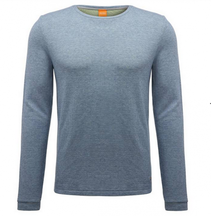BOSS ORANGE PULLOVER WANNA FARBE HELLLBLAU 053