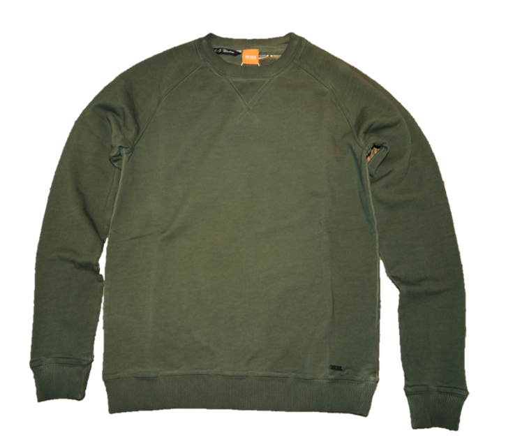 BOSS ORANGE Sweatshirt WELAN Farbe dunkelgrün 309