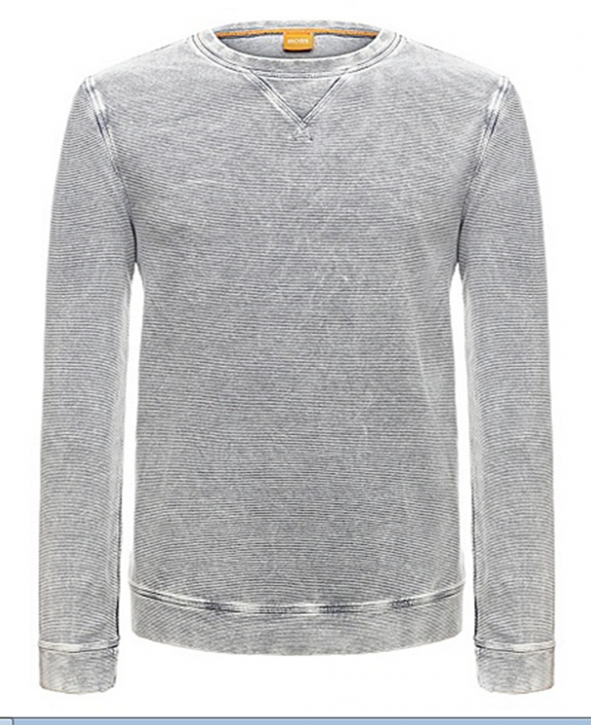 BOSS ORANGE SWEATSHIRT WESTIVAL FARBE HELLGRAU 110