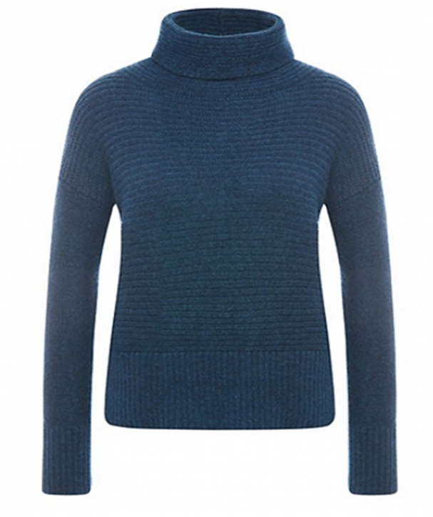 BOSS ORANGE ROLLKRAGEN PULLOVER WILKE FARBE DUNKELBLAU 418