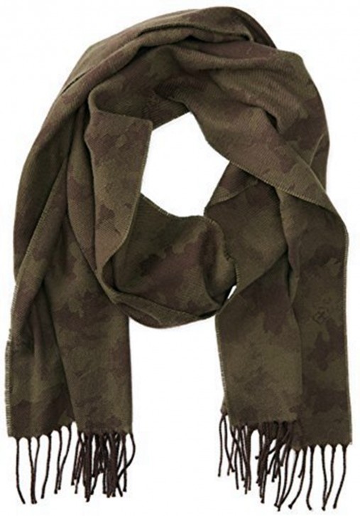 VICTORINOX Schal woven camo scarf olive 301