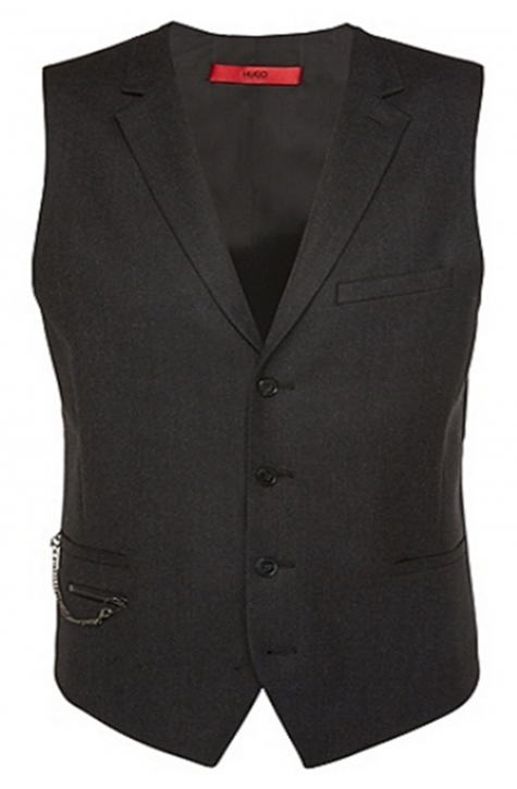 BOSS ORANGE COMFORT FIT HOSE SACUPRA FARBE GRAU 032 34