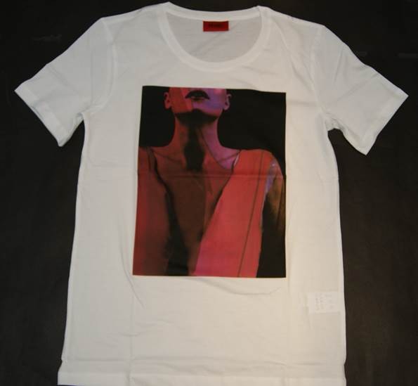 HUGO T-SHIRT DOLOR FARBE WEISS 100 S
