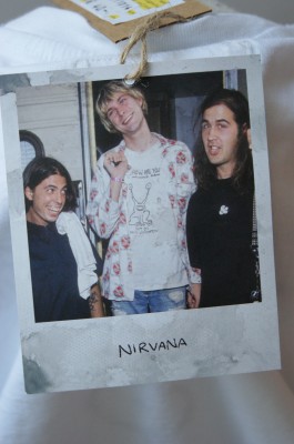 WORN BY T-SHIRT NIRVANA HI HOW ARE YOU FARBE WEISS GR:L