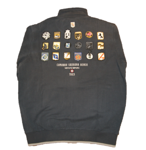 AERONAUTICA MILITARE SWEATJACKE FE 426 FARBE GRAU 3442 XXL