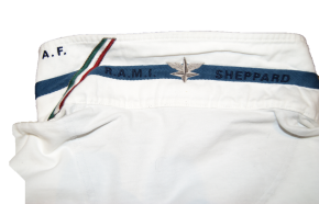 AERONAUTICA MILITARE POLO - PO 519 FARBE WOLLWEISS 7304 XXL