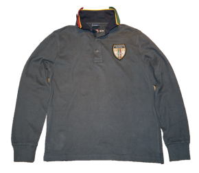 AERONAUTICA MILITARE POLO - PO 416 FARBE GRAU 3442 XXXL