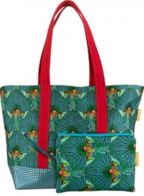 PALMS Damen Shopper Tasche AMAZONAS mit einer zusätzlicher Clutch