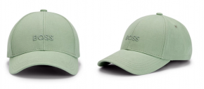 Boss Cap Ari Boss aus Baumwoll-Twill mit Logo-Stickerei grün 561