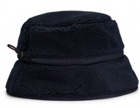 Hugo Teddy-Fischerhut Larry-TE mit Stack-Logo schwarz 001