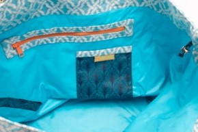 PALMS Damen Shopper Tasche BRESCIA ROCKS mit einer zusätzlicher Clutch