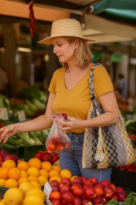 David Benedict Kbas Damen Shopper Tasche Elfira Masse 38 x 7 x 37 cm mehrfarbig 000